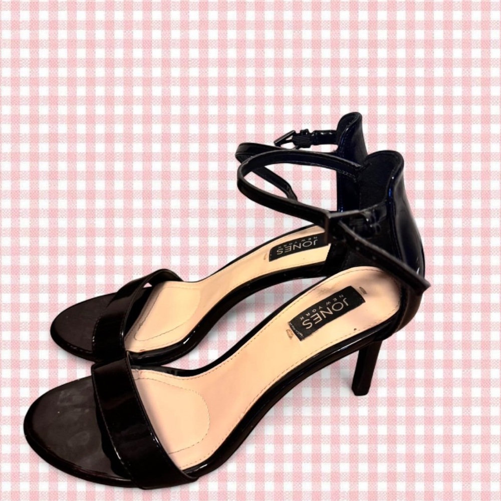 Jones New York Black Patent Heels